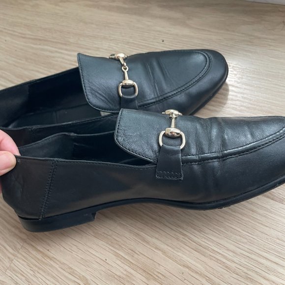 massimo dutti women's classic leather loafers size 37 - Picture 6 of 8